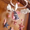 koala teddy baby mobile crib hanging