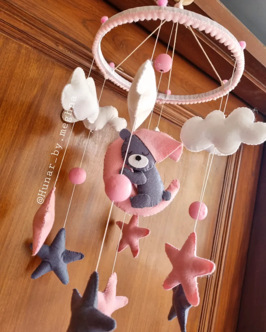 koala teddy baby mobile crib hanging