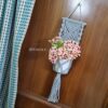 macrame potholder, planter