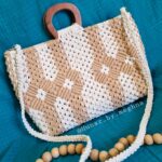 laptop bag macrame bag