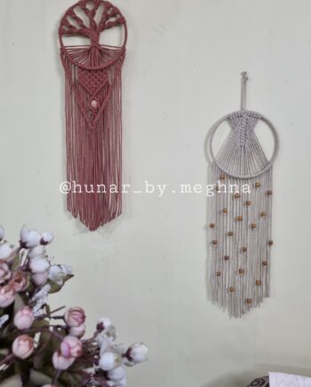 macrame dreamcatchers earthy boho decor