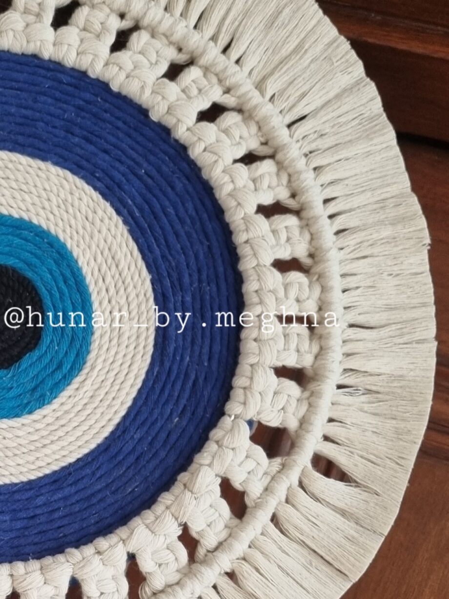 macrame evil eye
