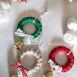 christmas wreath bell ornaments