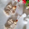 macrame christmas angel for christmas tree decorations