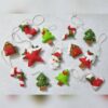 plushie christmas ornaments combo, christmas tree, santa,candycane, stockings