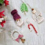 macrame christmas ornaments