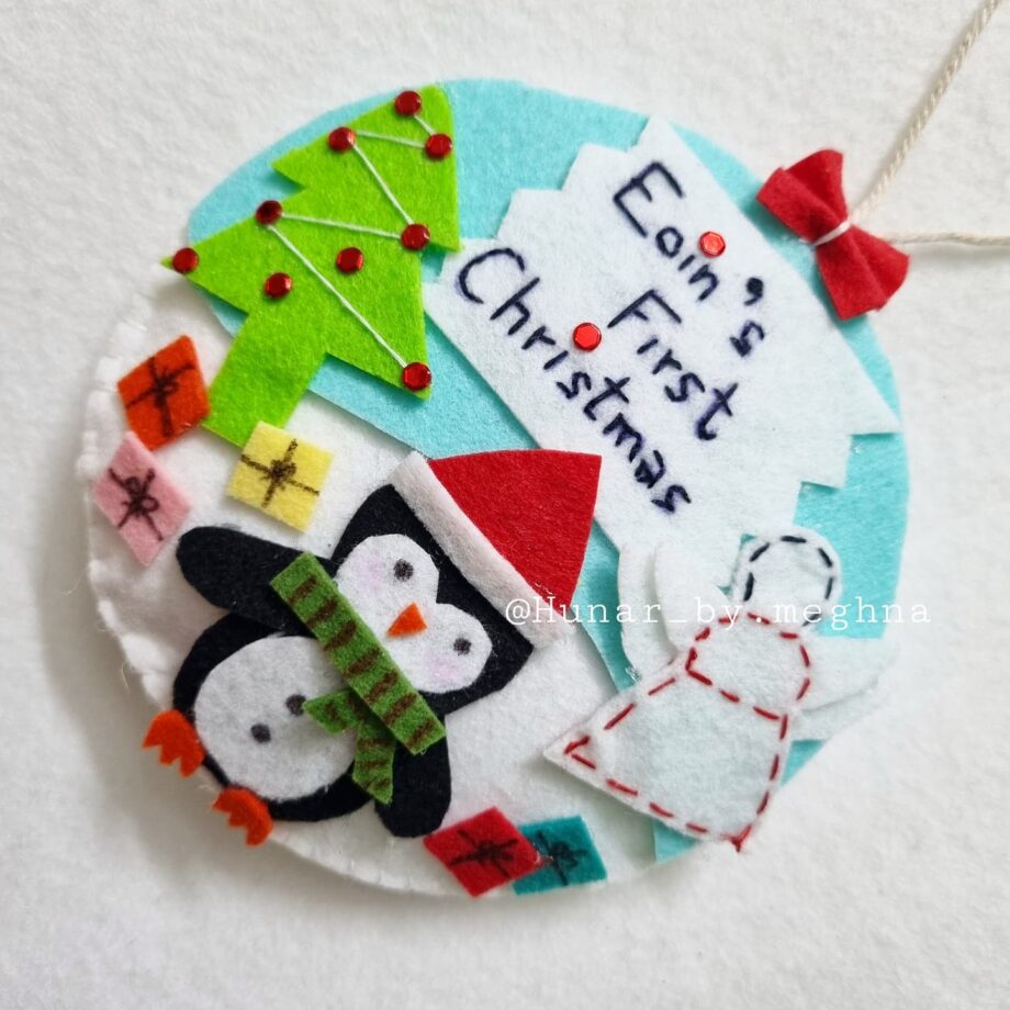 first christmas momento ornament