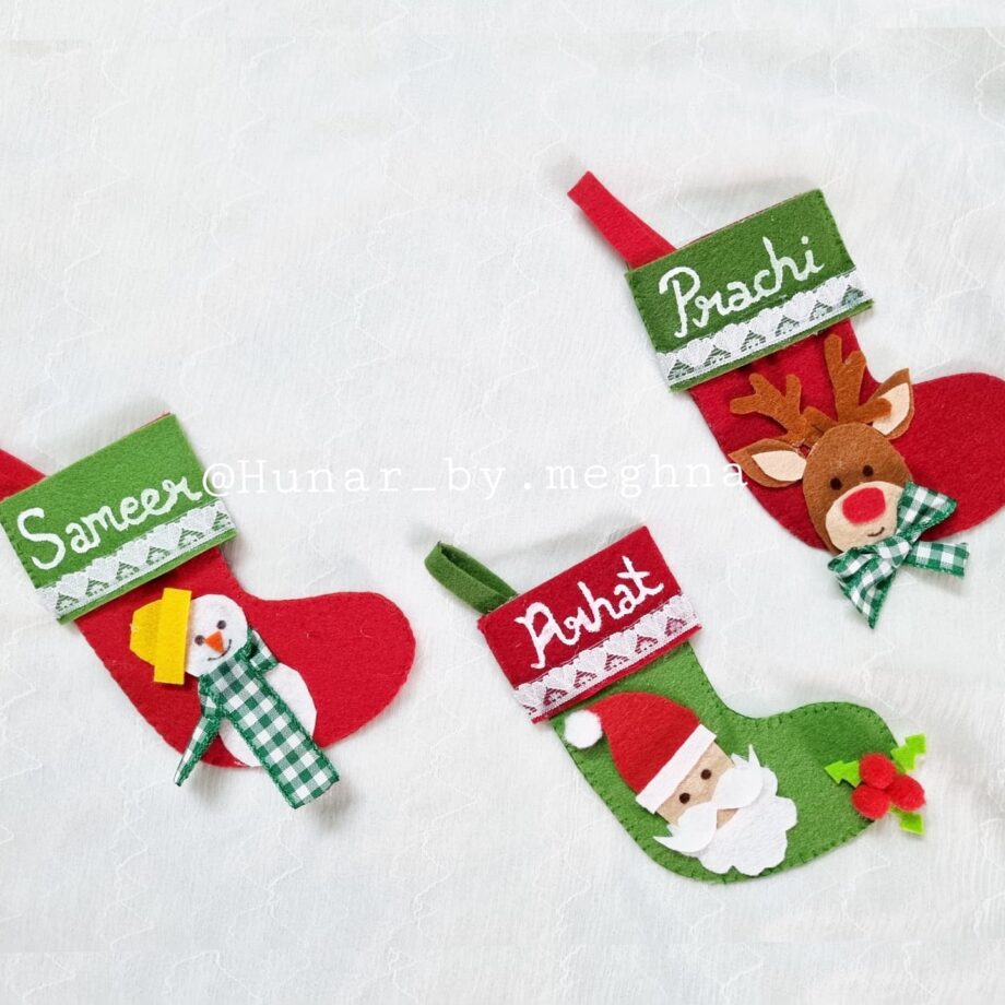 Personalized Christmas Stockings Ornaments