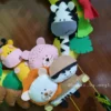 jungle theme kids name hanging