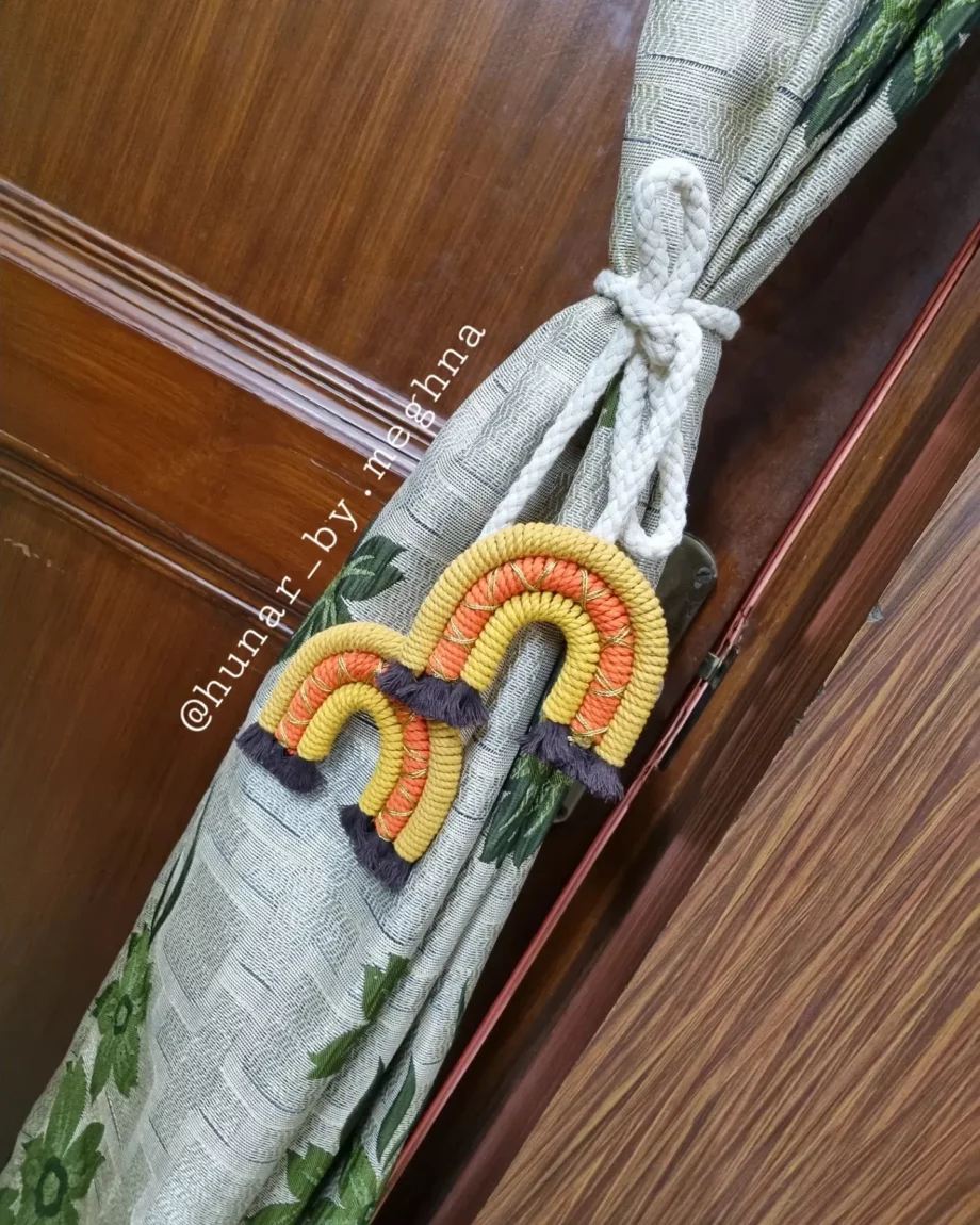 Rainbow Curtain Ties (pair)