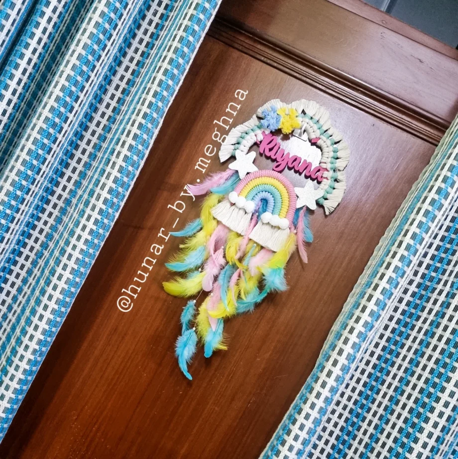 kids name plate