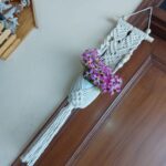 macrame pot holder wall hanging