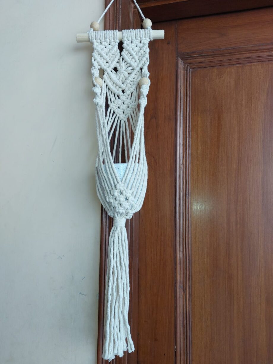macrame planter pot holder