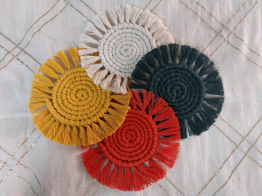 coasters macrame