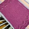 dining mat and caster macrame dining essentials