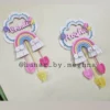 macrame kids name hanging
