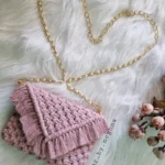 handmade macrame crochet bags