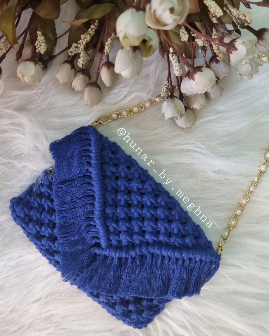 macrame sling bag