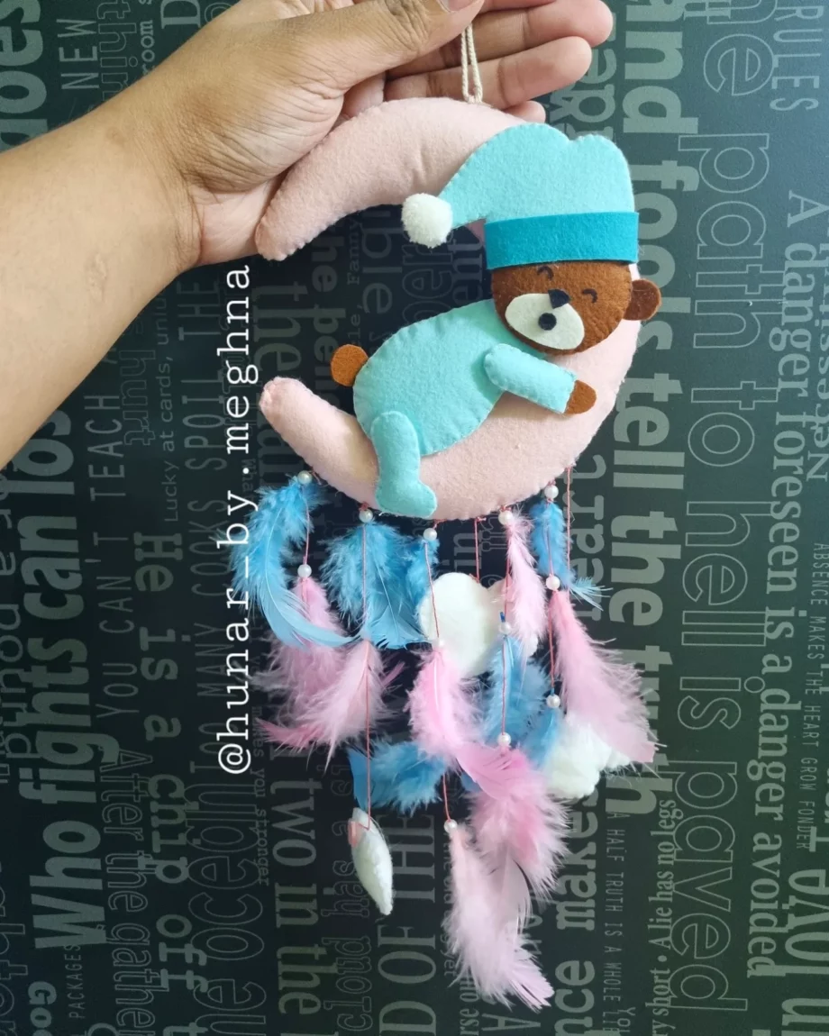 cute teddy car hanging