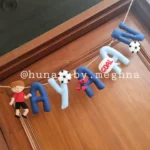 boys name hanging in football soccer theme