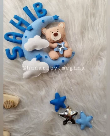 baby boy name hanging for nursery decor