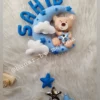 teddy on moon baby name hanging