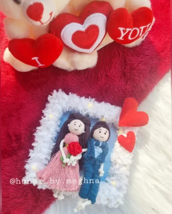 special gift for couples macrame couple dill