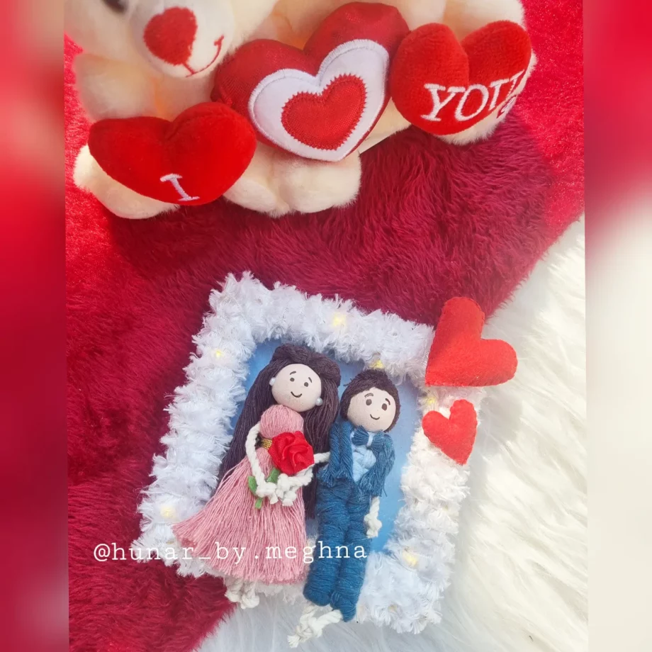special gift for couples macrame couple dill