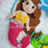 little mermaid theme name hanging