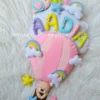 kids name hanging nursery room decor