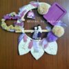 macrame name hanging