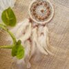 mini dreamcatcher white