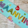 personalized decor for babies with birth details