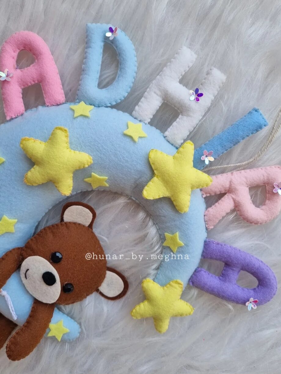 kids door name hanging