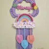 rainbow name hanging