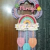 macrame name hanging