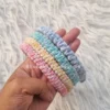 macrame hairbands tie dye