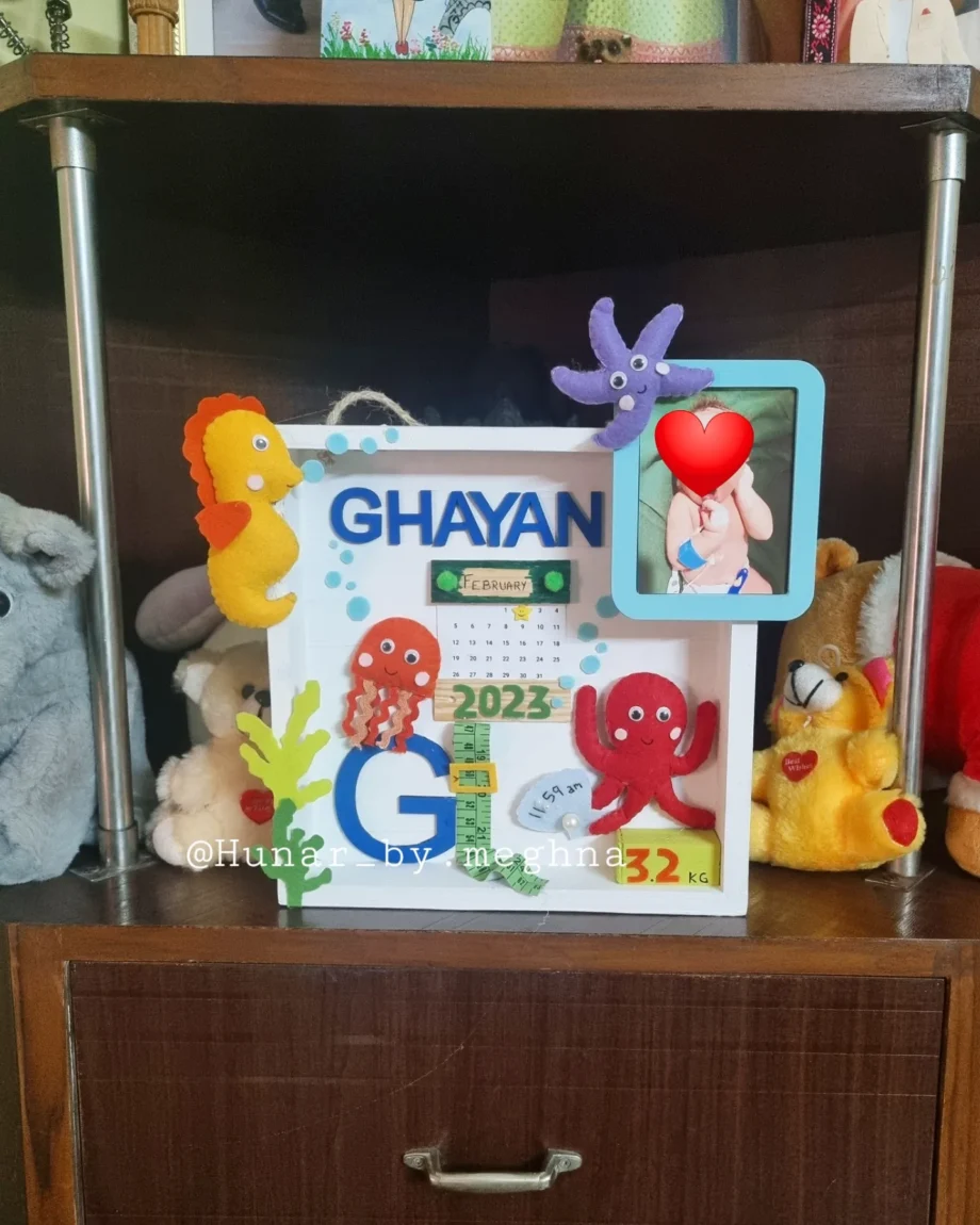 birth stats decor