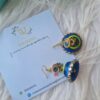 quilled handmade earrings ethnic