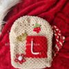kids personalized korean look backpack bag