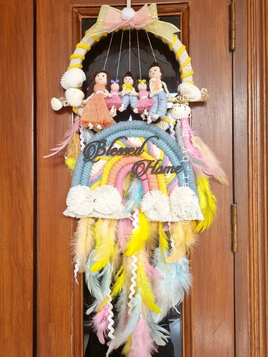 bohemian macrame wall hanging house warming gift