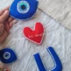 evil eye love you wall hanging