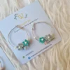 flower earrings