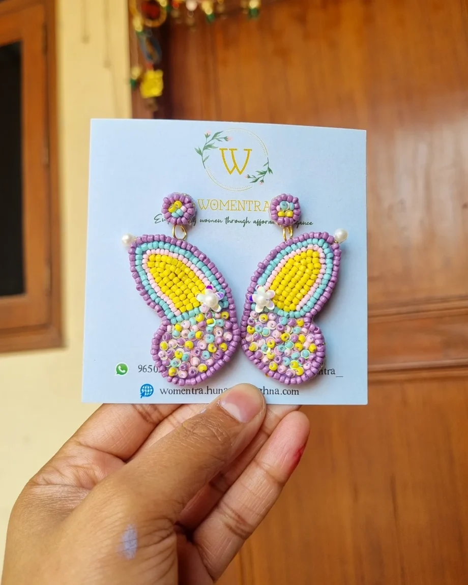 quirky handmade earrings