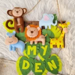animal theme nursery decor kids room decor in jungle theme