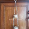 Minimalistic Macrame shelf for aesthetic look
