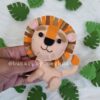 felt lion