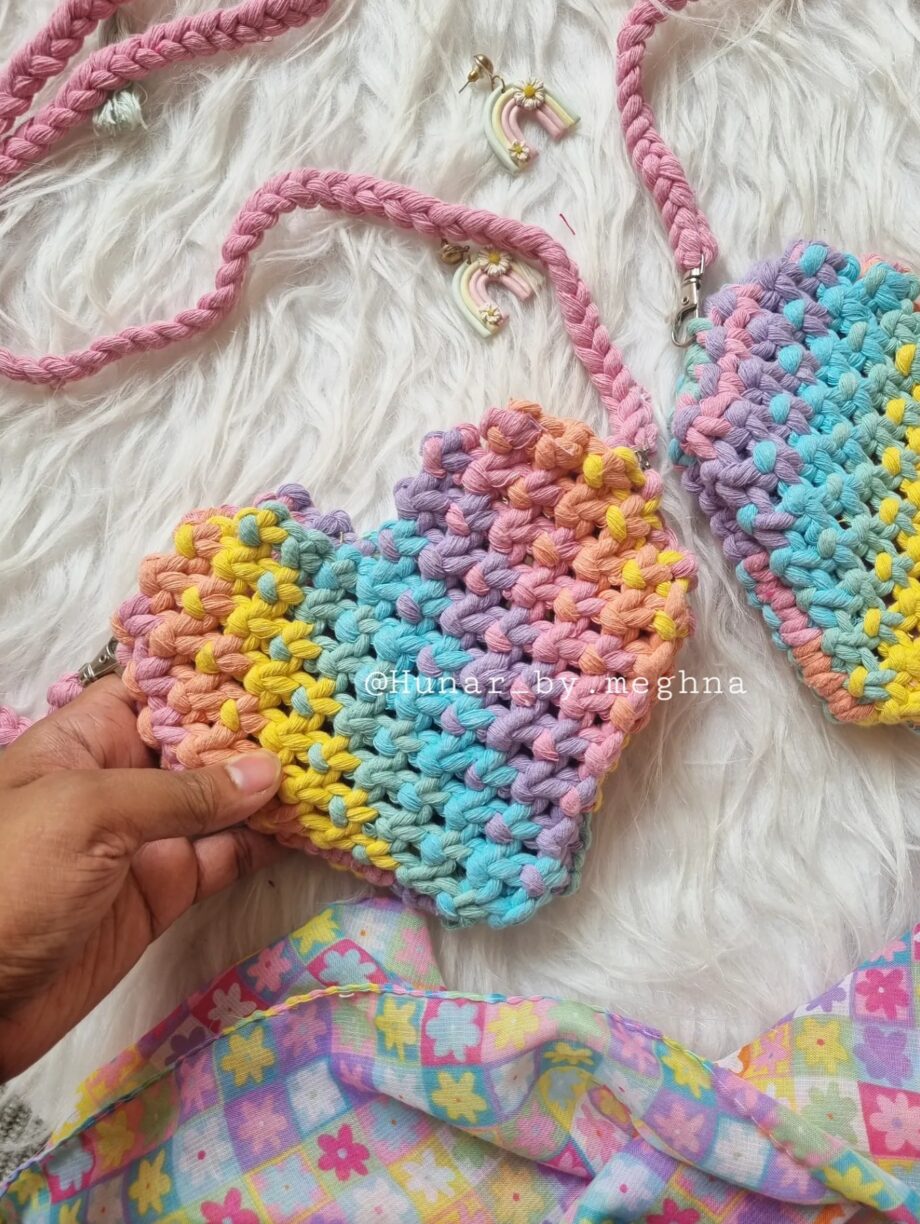 heart shaped cute sling for kids