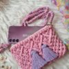 handcrafted macrame sling bag
