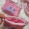 macrame crochet bags